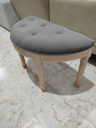 Banqueta semicircular Maisons du Monde