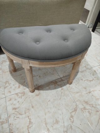 Banqueta semicircular Maisons du Monde