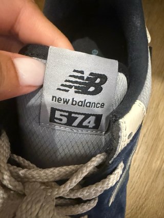 Zapatillas New Balance 574 Azul/Gris