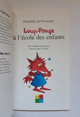 Loup-Rouge à l'école des enfants