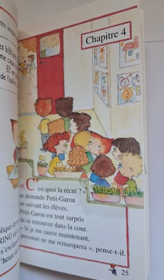 Loup-Rouge à l'école des enfants