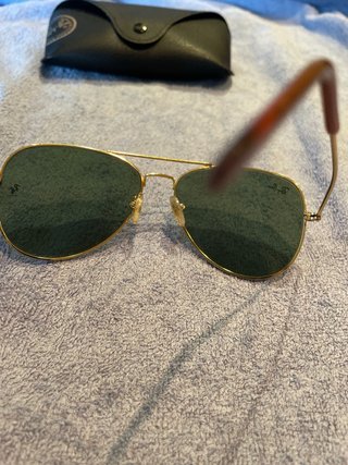 Gafas de Sol Ray-Ban Aviator Doradas