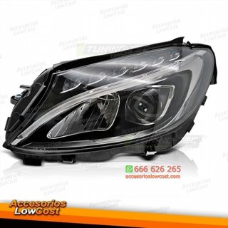 Faro delantero izquierdo para Mercedes W205 14-18