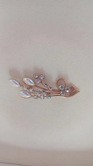 Lote broches vintage, años 50. Alta bisutería
