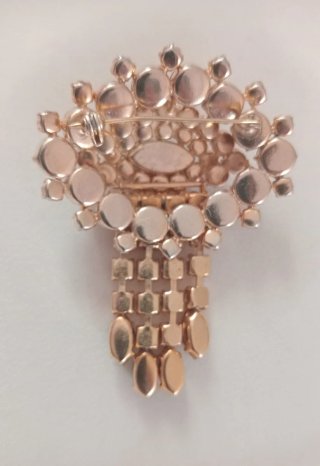 Lote broches vintage, años 50. Alta bisutería