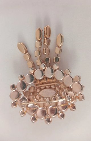 Lote broches vintage, años 50. Alta bisutería