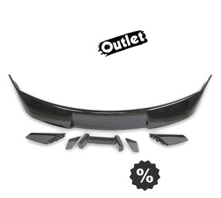 NM ALERÓN SPOILER PARA FORD MUSTANG 15-19 LOOK GT500 NEGRO