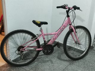 Bicicleta Montaña 24 Rosa BH Oregon