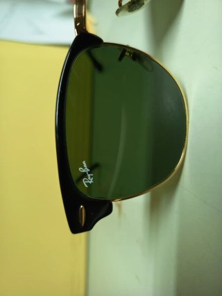 Gafas Ray-Ban Clubmaster Negro/Dorado