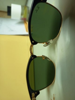 Gafas Ray-Ban Clubmaster Negro/Dorado