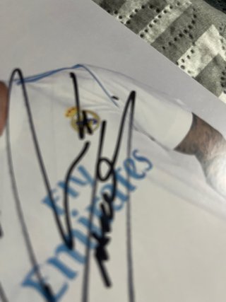 Foto Firmada Sergio Ramos Real Madrid