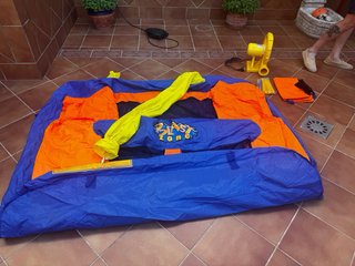Castillo hinchable Blast Zone para niños
