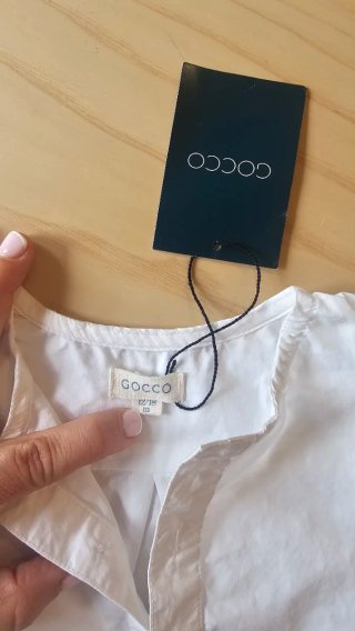 Camisa Gocco manga corta Talla 18m