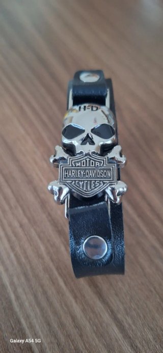 Braccialetto Harley Davidson Teschio e Logo