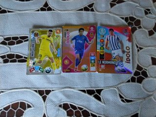 3 Cartas Ídolo Fútbol - Moi Gómez, Kubo, Le Norman