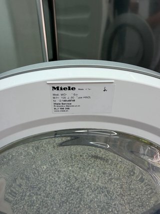 Lavadora Miele 8kg grantia y transporte gratis
