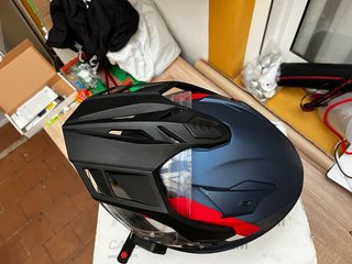 Casco Moto BMW GS PURE Azul/Rojo Trophy