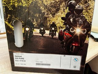 Casco Moto BMW GS PURE Azul/Rojo Trophy