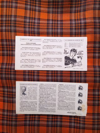 5 Cromos Deportes Años 50 - Chocolates Batanga