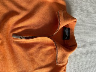 Jersey naranja lana extrafino Soloio