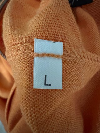 Jersey naranja lana extrafino Soloio
