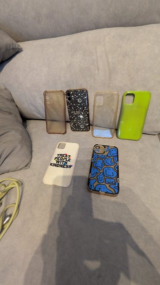 Pack 6 Fundas iPhone 11