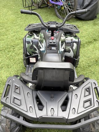 Quad eléctrico infantil camuflaje