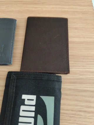 Lote 4 Carteras Hombre Pierre Cardin y Puma