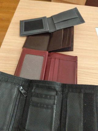 Lote 4 Carteras Hombre Pierre Cardin y Puma