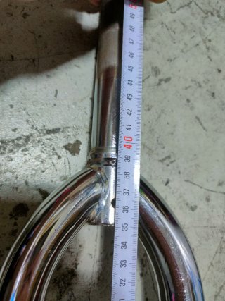 HORQUILLA BICI MTB VTG 26" CROMADA HI TEN 25.4.