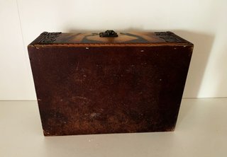 Caja, cofre madera Marilyn Monroe