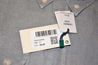 El Ganso Camisa Hombre 100% Lino Talla XL