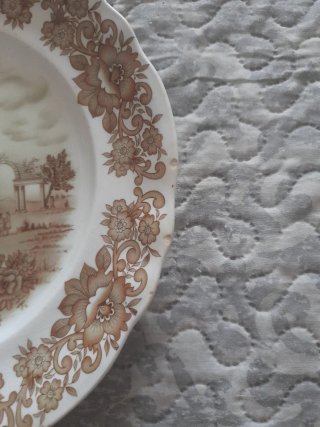Plato decorativo Pontesa paisaje