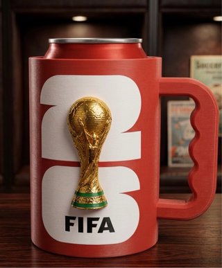 Porta latas FIFA 2026 Trofeo Mundial
