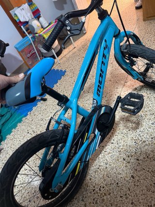 Bicicleta Monty azul 16 pulgadas