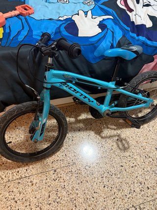 Bicicleta Monty azul 16 pulgadas