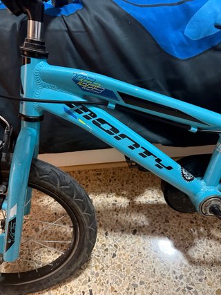 Bicicleta Monty azul 16 pulgadas