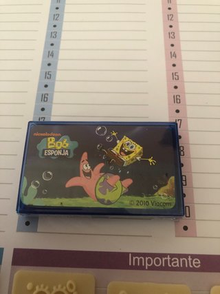Bob Esponja: Caja y Sellos