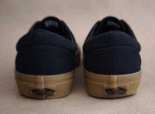 Zapatillas Vans Era Negras Goma Marrón Talla 39