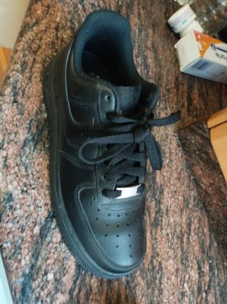 Nike Air Force 1 Negras Talla 38.5 (1 semana uso