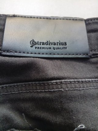 Pantalón Stradivarius Negro Talla 34