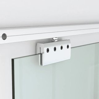 Puerta corredera de cristal