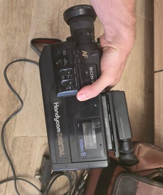 Videocámara Sony Vintage + Accesorios