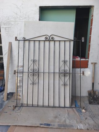 Rejas de ventana de hierro forjado