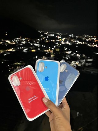 Fundas iPhone 16 Silicone Case (3uds)