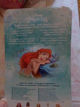 Bambola Disney Principessa Ariel