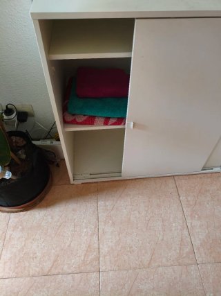 Cajonera blanca corredera ikea