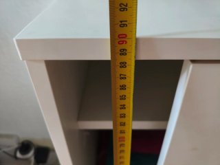Cajonera blanca corredera ikea