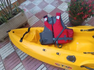 Kayak Mambo 1 plaza con carro xalecos y palas