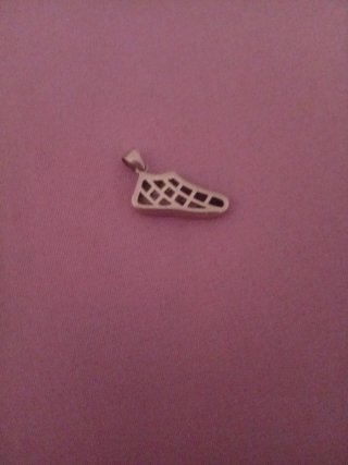 Dije Plata Teni con Brillantes